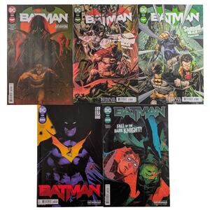 Batman 2022 Lot 120 122 123 125 126 DC Comics NM Williamson Zdarsky 5 Issues